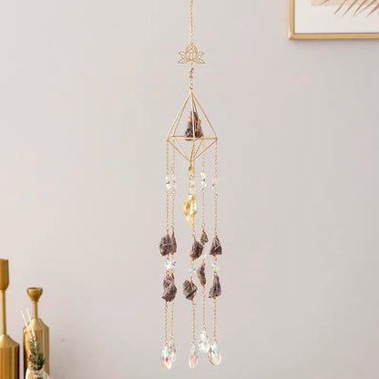 Room Decor Artificial Crystal Light Catcher, Hanging Wind Chime, Window Light Catchers, Creative Light Catcher for Outdoor & Indoor Decoration, Durable Hanging Decor