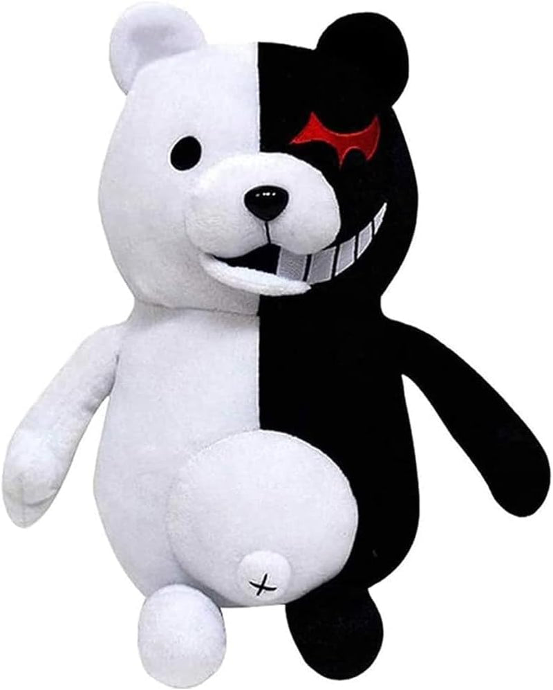 Plush 35Cm 25Cm Plush Black White Bear Anime Stuffed Plush Toy