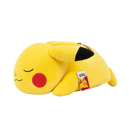 Pikachu Sleeping Plush - 18-Inch Premium Plush in Sleeping Pose