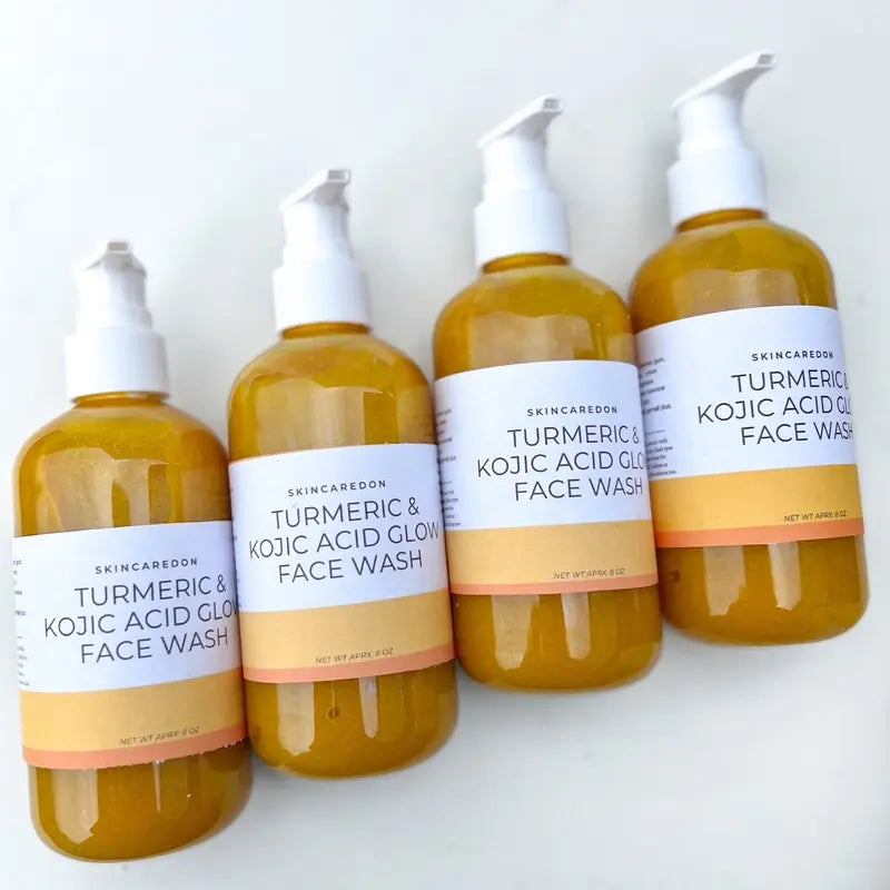 Turmeric & Kojic Acid Glow Face Wash Facial Skincare