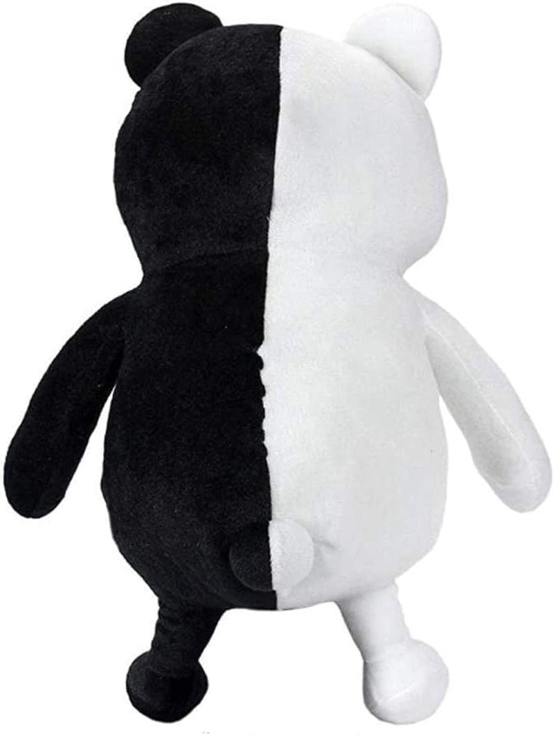 Plush 35Cm 25Cm Plush Black White Bear Anime Stuffed Plush Toy