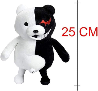 Plush 35Cm 25Cm Plush Black White Bear Anime Stuffed Plush Toy