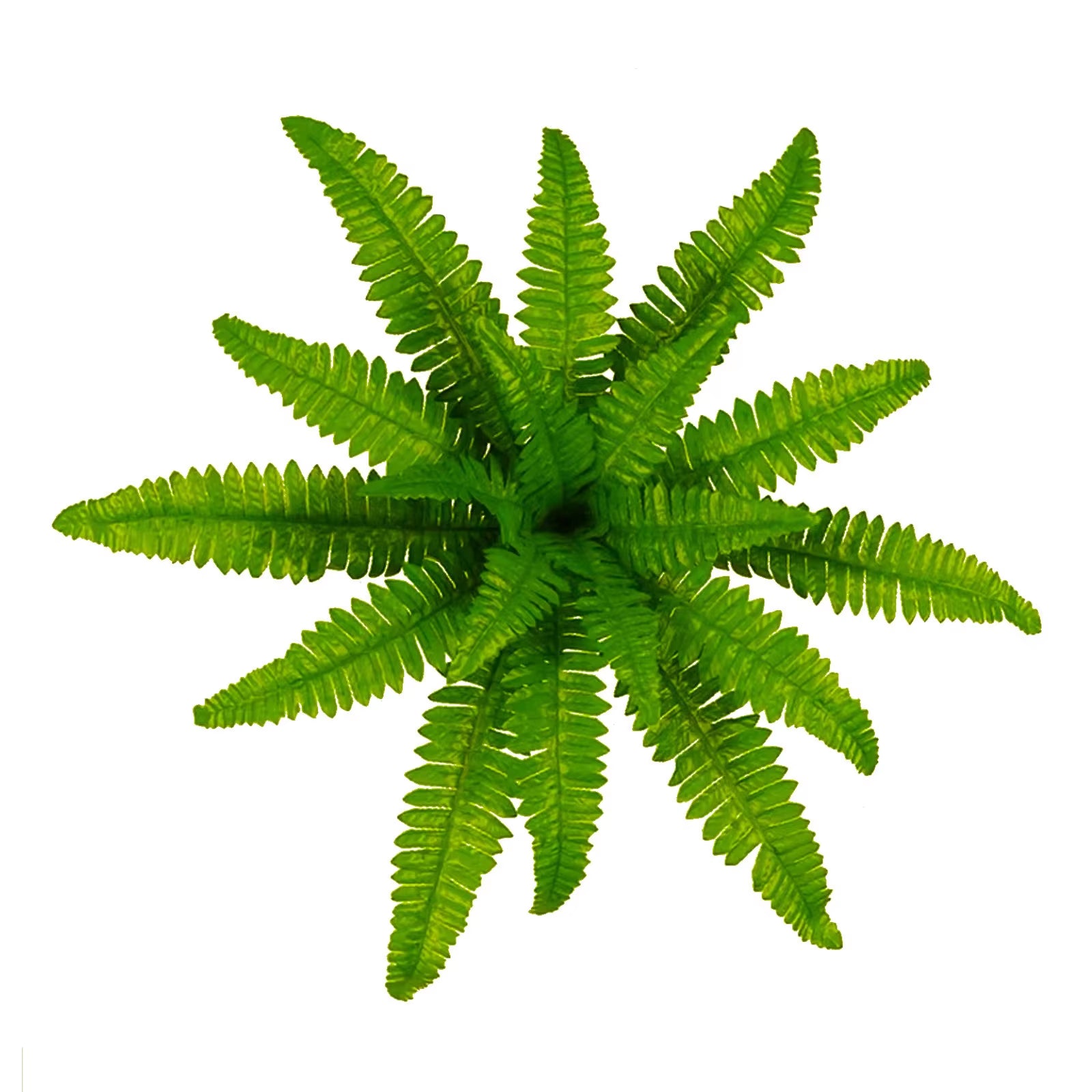 Faux Ferns Leaves Home Room Decor Hanging Artificial Plant Plastic Leaf Grass Outdoor Wedding Party Wall Balcony Decoration