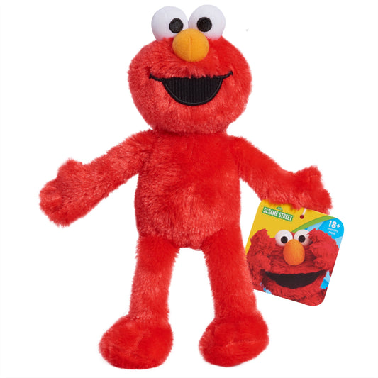 Friends 8-Inch Elmo Sustainable Plush Stuffed Animal Baby and Toddler Toys