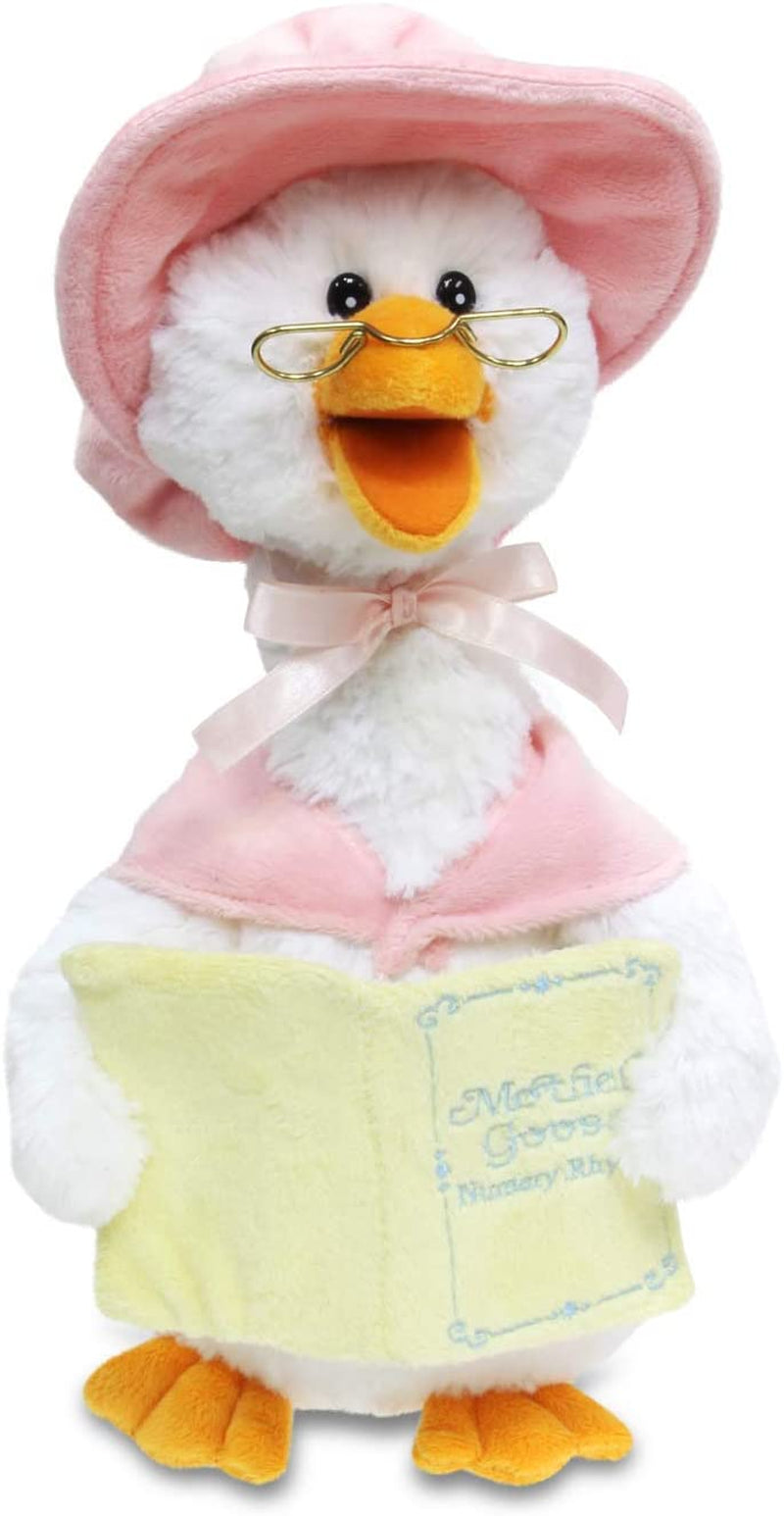 – Mother Goose Animated Stuffed Animal Reads Nursery Rhymes, 14”