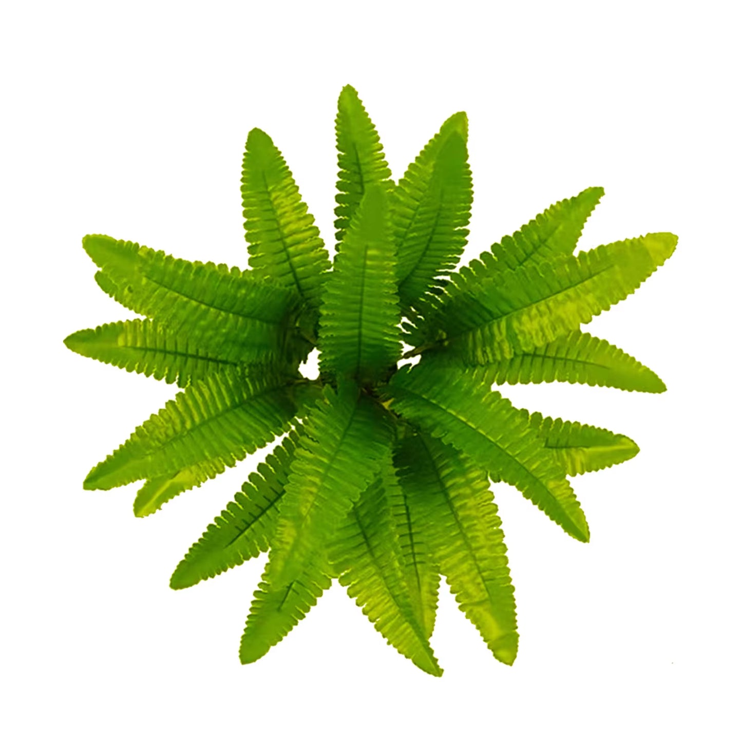 Faux Ferns Leaves Home Room Decor Hanging Artificial Plant Plastic Leaf Grass Outdoor Wedding Party Wall Balcony Decoration