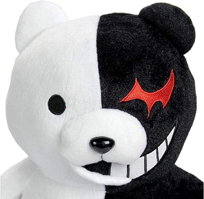 Plush 35Cm 25Cm Plush Black White Bear Anime Stuffed Plush Toy