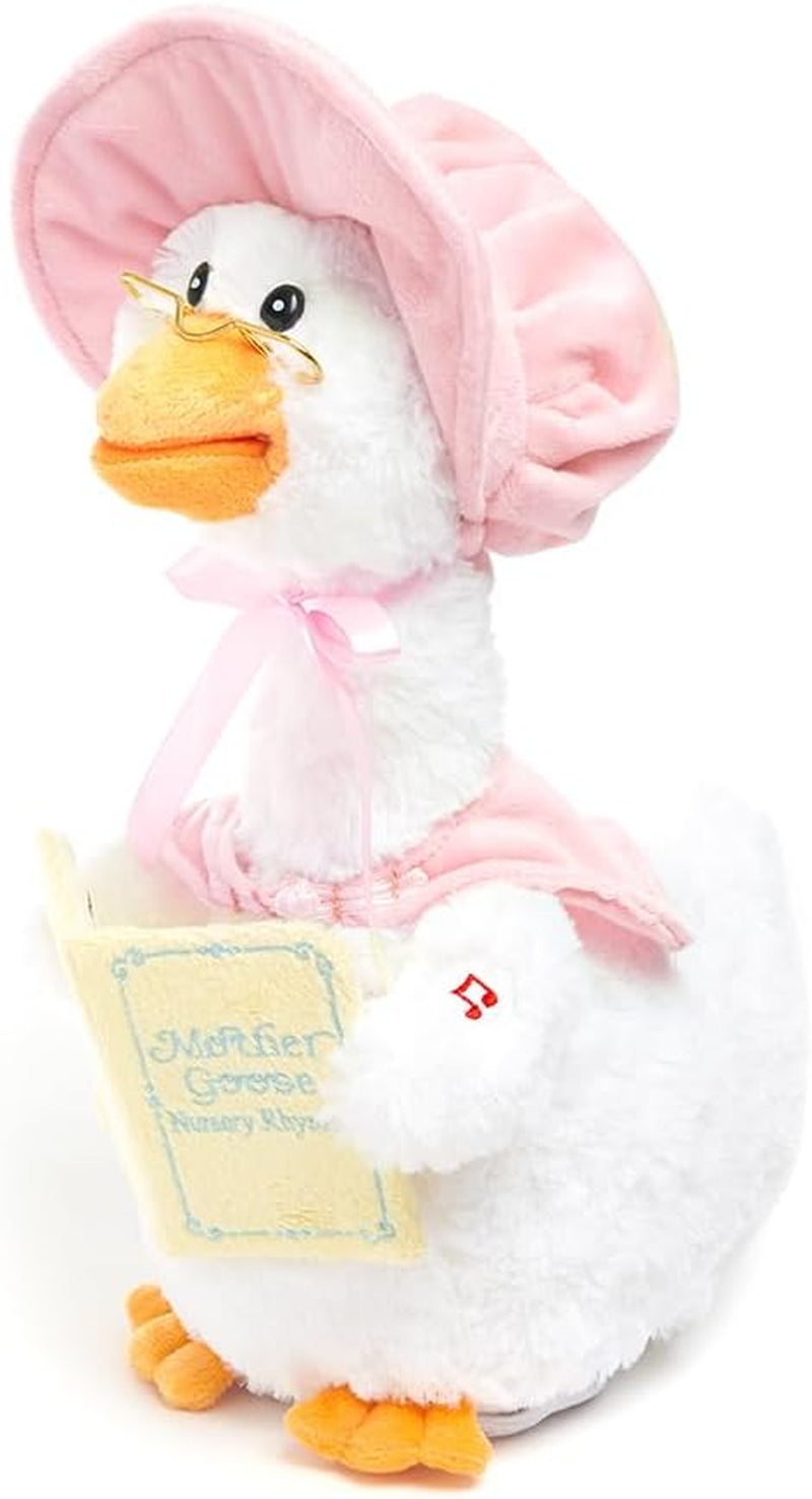 – Mother Goose Animated Stuffed Animal Reads Nursery Rhymes, 14”